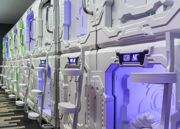 Art Seven Hostel Capsules Madri